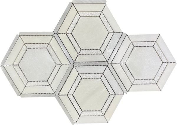 Athena Hex - Mosaic & Tile Depot MTD