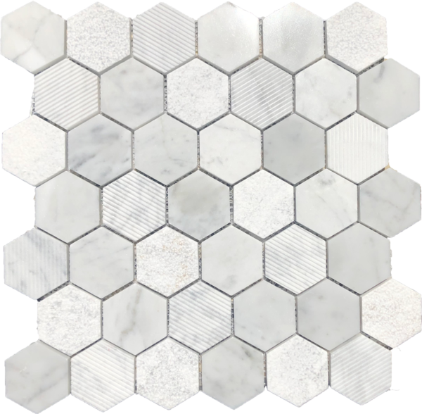 Carrara Hexagon Structured