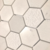 Marmol Hex Bianco - mosaics-4-you