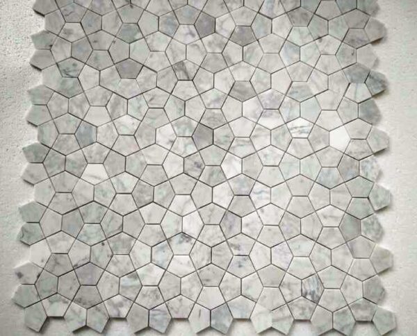Carrara Pentagon - mosaics-4-you