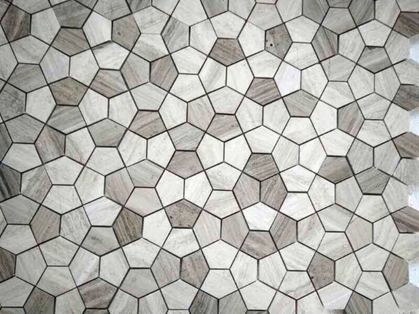 Silverwood Pentagon - mosaics-4-you