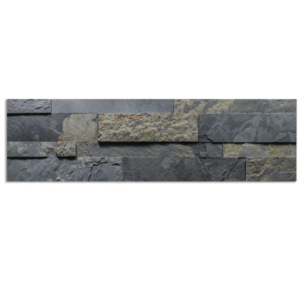 Close up of autumn rustic natural stone wall tile